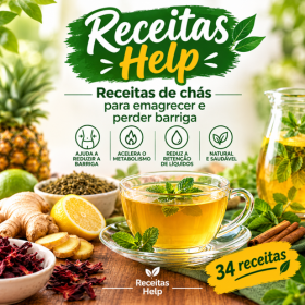 Imagem do produto 34 Chás para Emagrecer